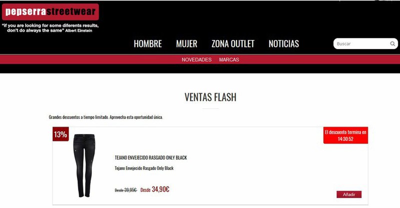 Wir beginnen mit Flash Sales!