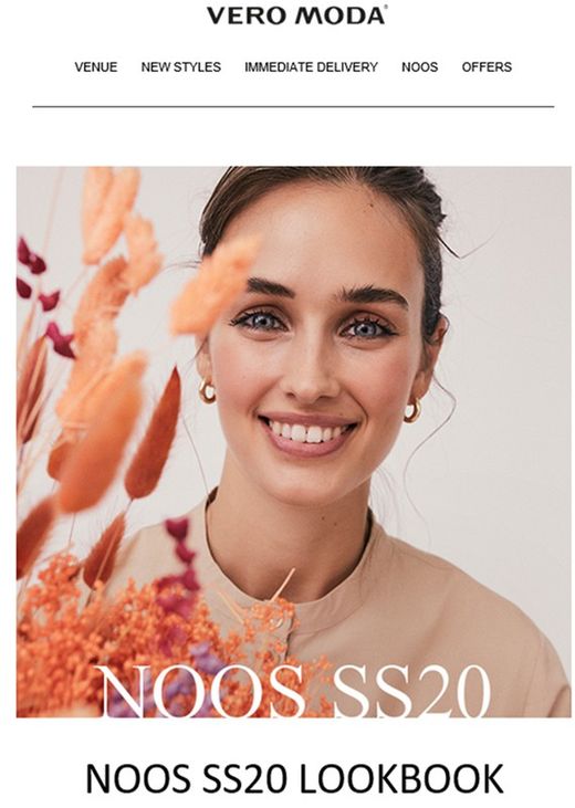 The new SS20 Vero Moda Noos lookbook arrives