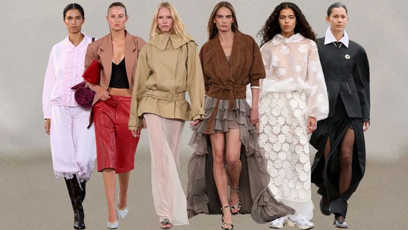 Los tejidos ligeros y una paleta optimista marcarán la moda primavera-verano 2026