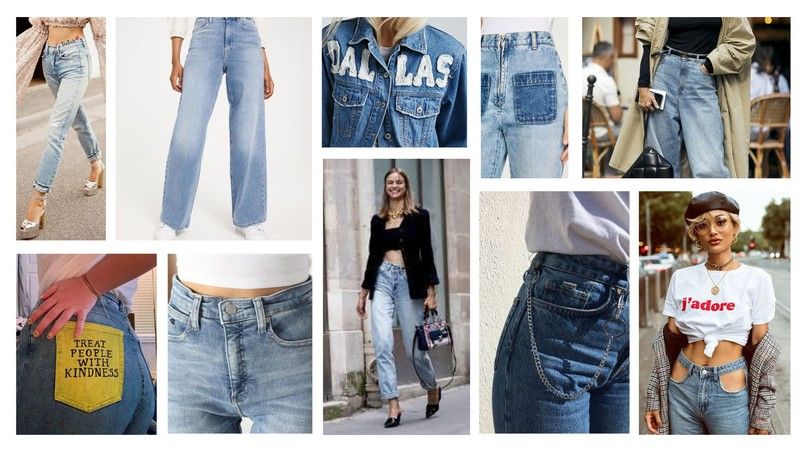 6. Vaqueros de tiro alto: para cuerpos con barriga protagonista