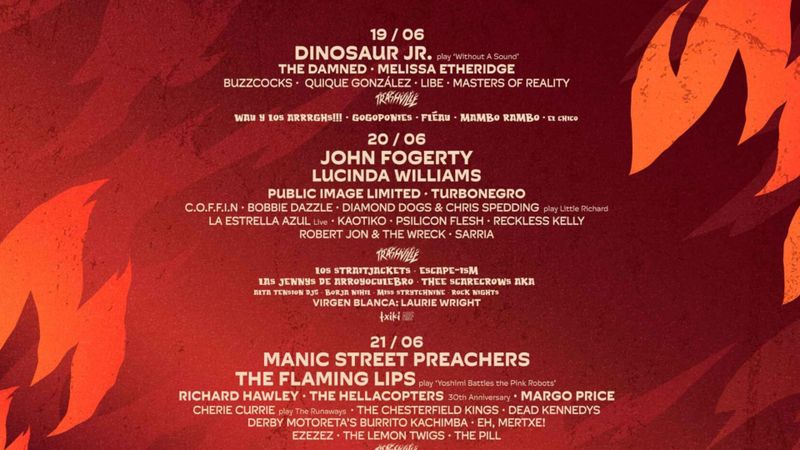 Azkena Rock Festival (Vitoria-Gasteiz) — del 20 al 22 de junio