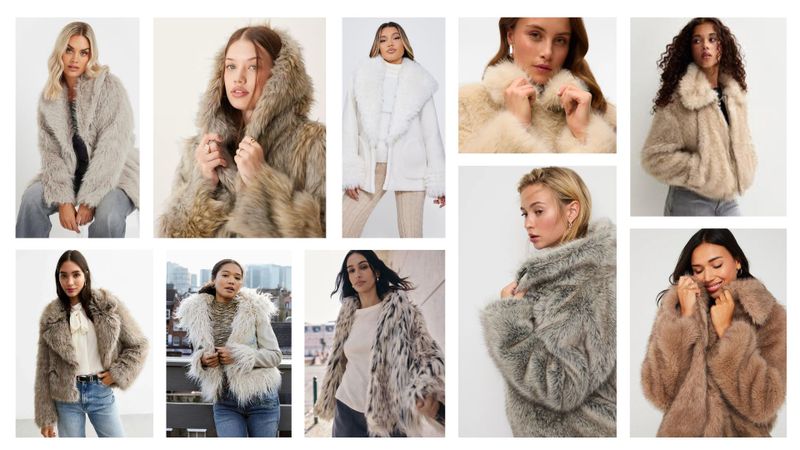 8. Falsa piel (faux fur) y adornos que abrigan