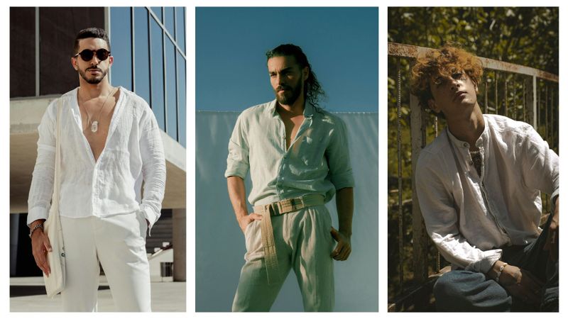 6. Camisa de lino