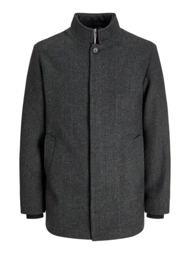 Abrigo 3/4 con chaleco interior Jack & Jones Dark Grey Mela