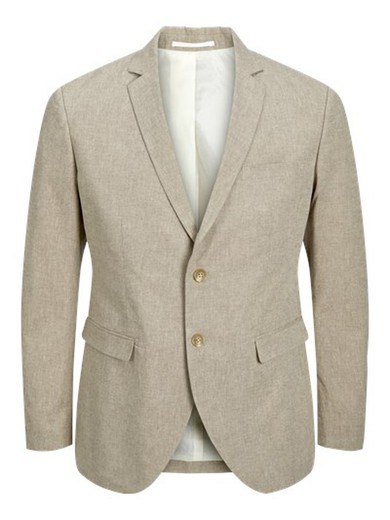 Americana 2 botones ajustada Jack & Jones Beige