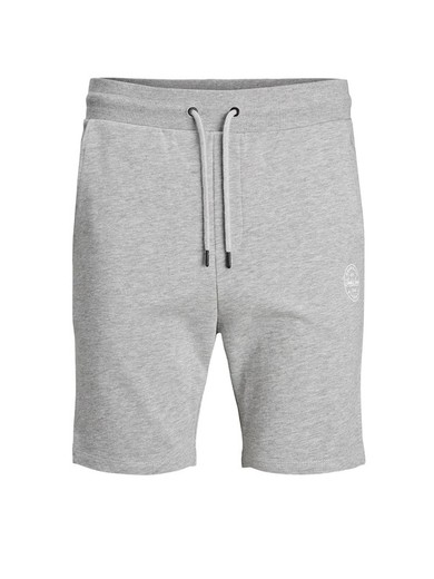 Bermuda chándal lisa Jack & Jones Light Grey Mela