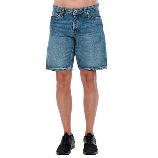 Basic Distressed Denim Shorts Jack & Jones Blue