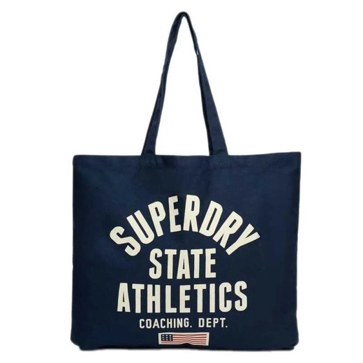 Bolsa de algosón Superdry State Athletics Superdry Richest Navy