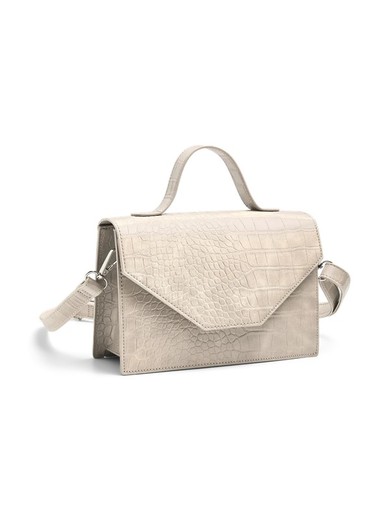 Bolso cruzado pequeño Pieces White Pepper