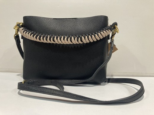 Bolso pequeño cruzado Varis Black