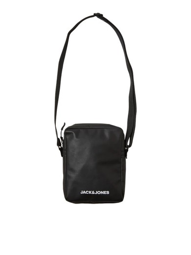 Bolso pequeño engomado cruzado Jack & Jones Black