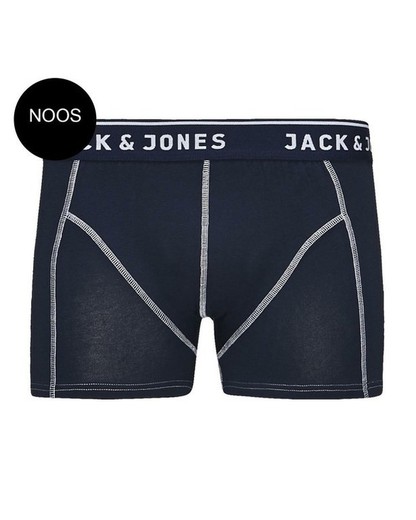 Jack & Jones - Boxer stretch uni bleu marine