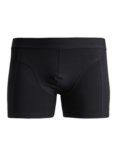 Schlichte schwarze elastische Boxer Jack & Jones Black