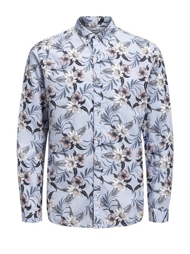 Camisa con estampado floral margaritas Jack & Jones Infinity