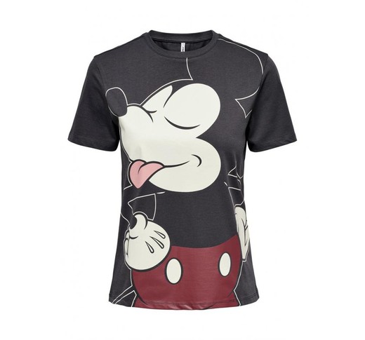 Camiseta con serigrafía Mickey Only Phantom