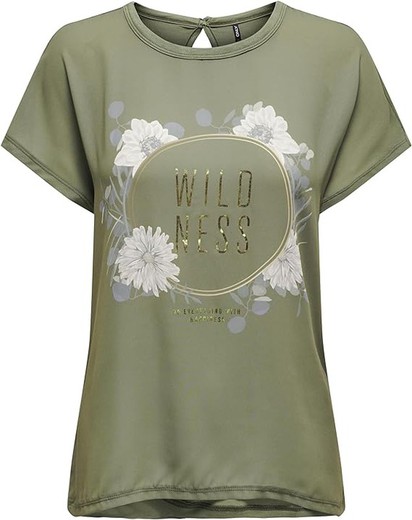Camiseta m/c con print Wildness Only Kalamata