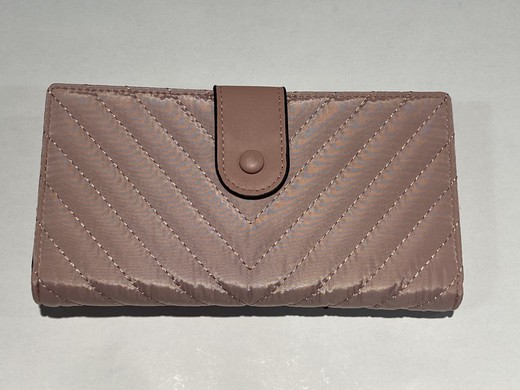 Cartera repuntes diagonal Varis Rose