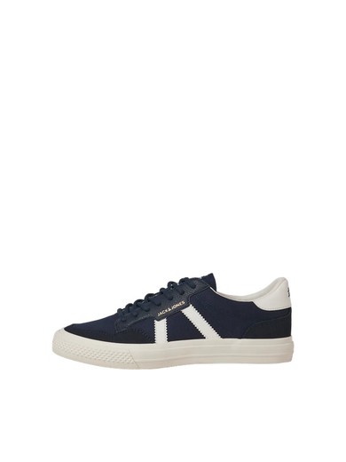 Deportivo con cordones banda monocolor Jack & Jones Navy Blazer