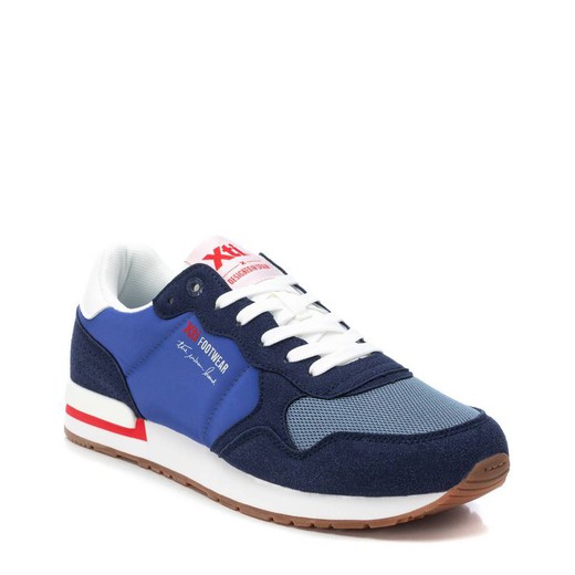 Deportivo con cordones combinado Xti Navy