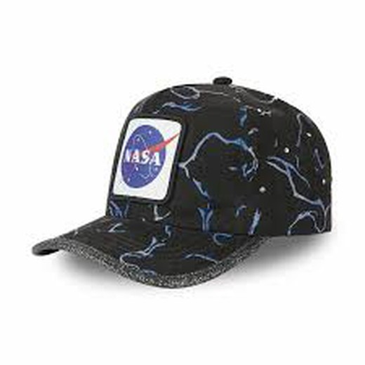 Gorra Nasa glitter Capslab Black