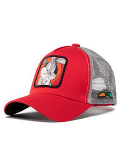 Gorra trucker bicolor Bunny Capslab Red