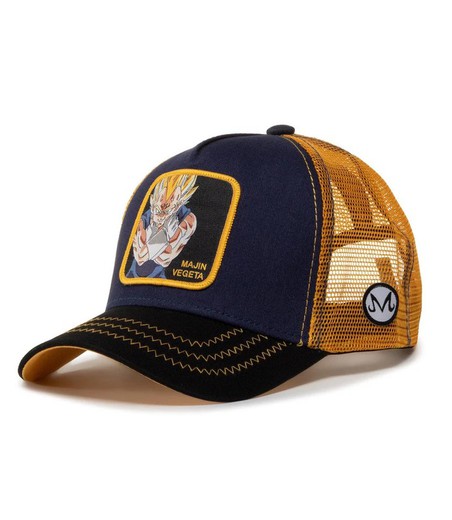 Gorra trucker bicolor Vegeta Capslab Navy