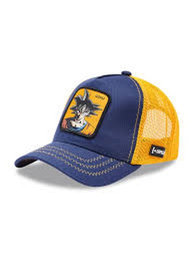 Gorra trucker DBZ Goku Capslab Navy