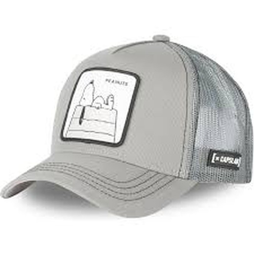 Gorra trucker Peanuts Capslab Grey