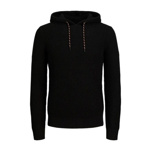 Jersey con capucha de punto grande Jack & Jones Black