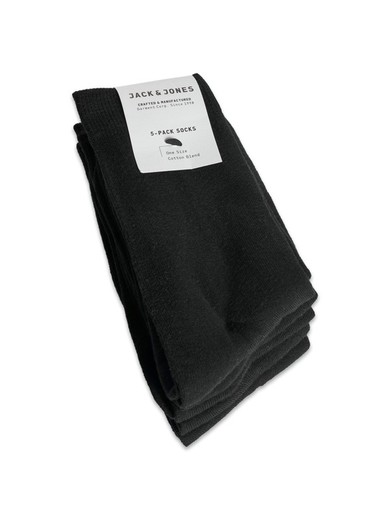 Pack 5 calcetines básicos negro Jack & Jones Black