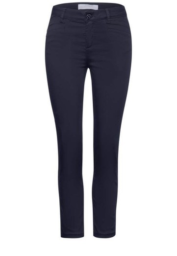 Pantalón 5 bolsillos liso Street One Deep Blue