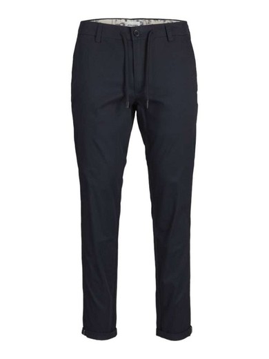 Pantalón algodón elástico Jack & Jones Dark Navy