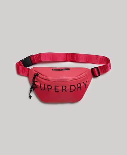 Riñonera con letras Superdry Superdry Pink