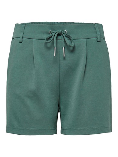 Basic shorts with rubber and elastic Only Balsam Green