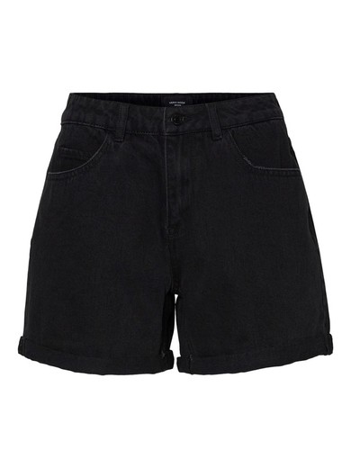 Shorts 5 bolsillos ancho Vero Moda Black