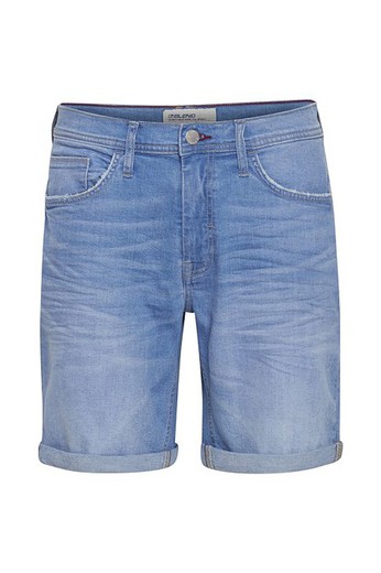 Shorts 5 bolsillos elástico de aspecto desgastado Blend Of America Denim Clearblue
