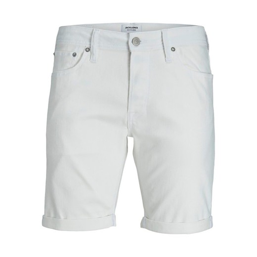 Shorts 5 bolsillos elásticos Jack & Jones White