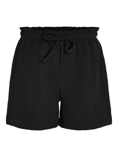 Shorts con goma y cordón Noisy May Black