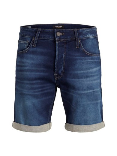 Shorts tejano 5 bolsillos elástico Jack & Jones Blue Denim