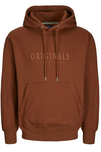 Sudadera con capucha Originals Jack & Jones Brown