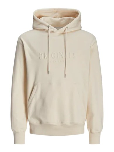 Sudadera con capucha Originals Jack & Jones White Asparagus