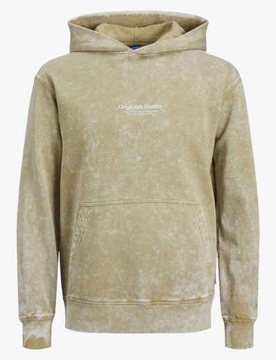 Sudadera con capucha y con efecto delavado Jack & Jones Humus