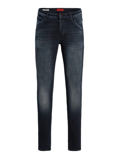 Tejano 5 bolsillos azul oscuro Jack & Jones Blue Denim