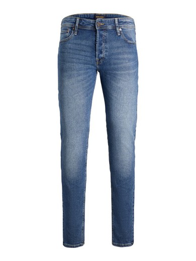 Tejano 5 bolsillos básico elástico Jack & Jones Blue Denim