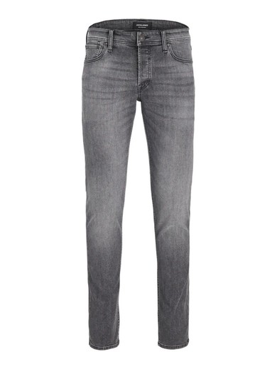 Tejano 5 bolsillos de aspecto desgastado Jack & Jones Black Denim