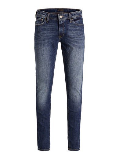 Jeans skinny a 5 tasche in denim blu Jack & Jones