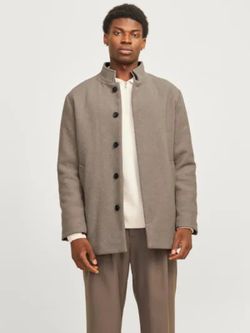 Abrigo 3/4 con chaleco interior Jack & Jones Sand