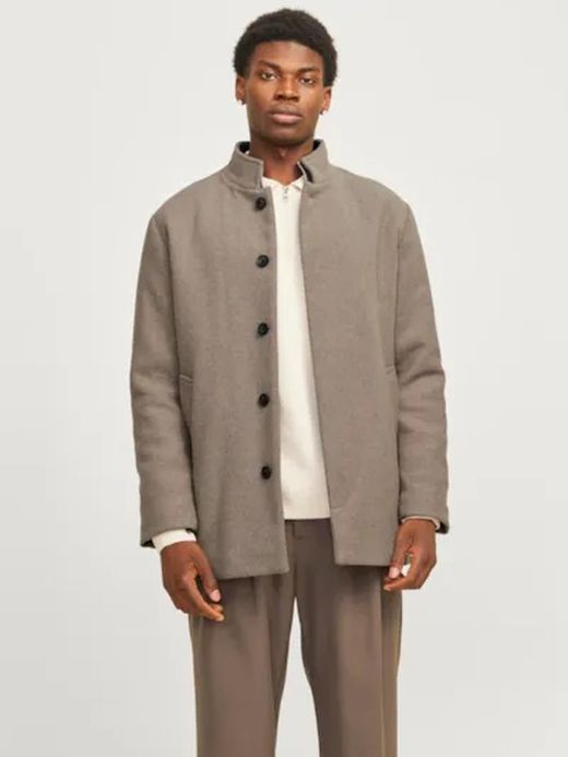 Abrigo 3/4 con chaleco interior Jack & Jones Sand