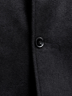 Abrigo 3/4 con detalle chaleco alcochado Jack & Jones Black