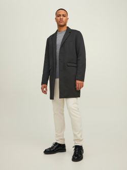 Abrigo 3/4 con espiga Jack & Jones Dark Grey